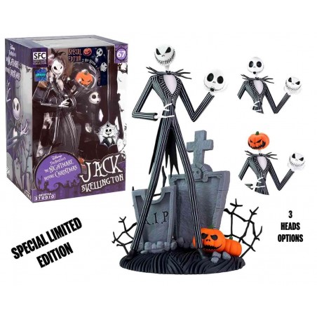 NIGHTMARE BEFORE CHRISTMAST JACK SKELLINGTON SPECIAL LIMITED ED. SUPER FIGURE COLLECTION STATUE