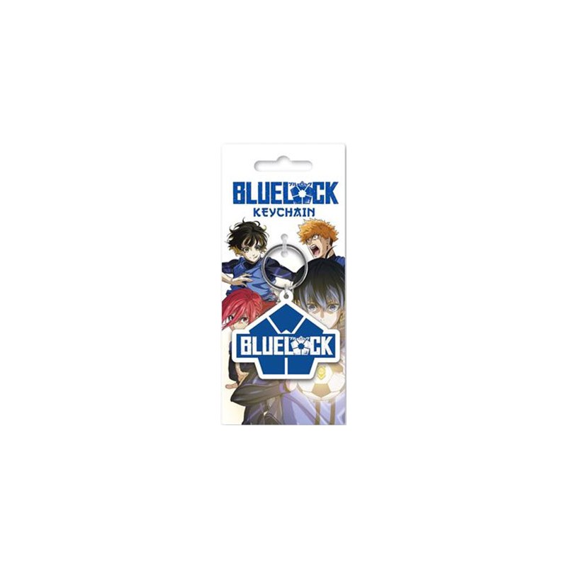 PYRAMID INTERNATIONAL BLUELOCK LOGO KEYCHAIN