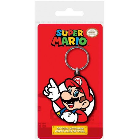 SUPER MARIO CIRCLE KEYCHAIN