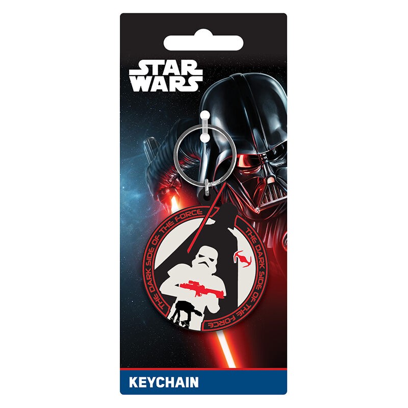 PYRAMID INTERNATIONAL STAR WARS DARTH VADER STORM TROOPER AT-AT KEYCHAIN KEYRING