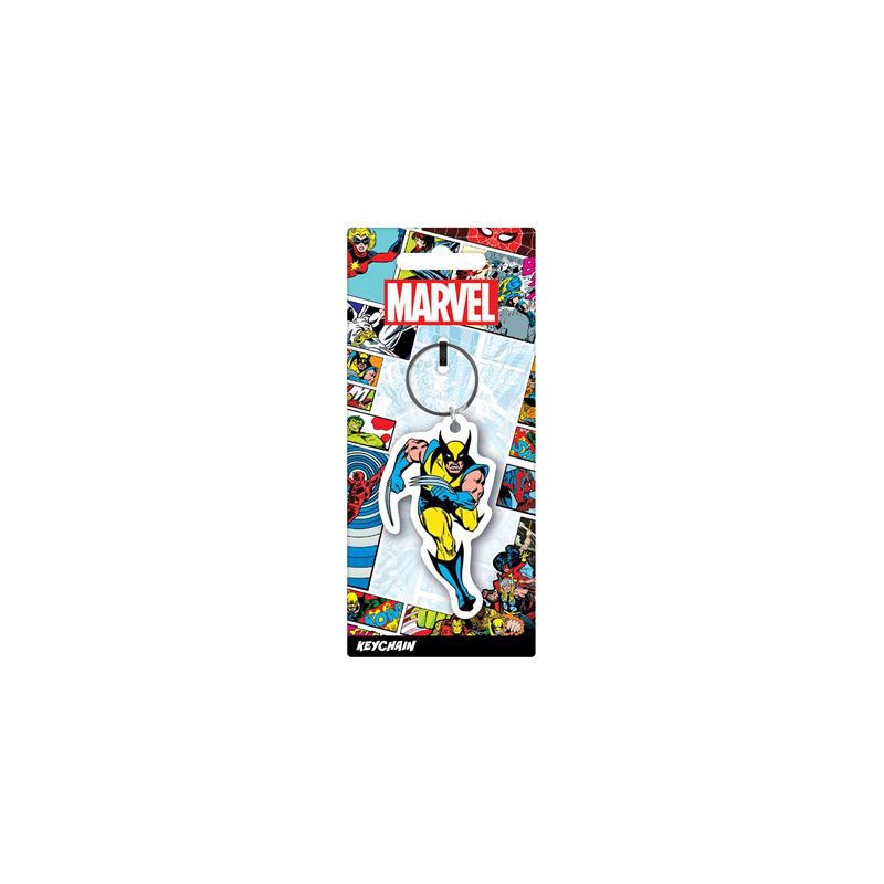 PYRAMID INTERNATIONAL MARVEL COMICS WOLVERINE KEYCHAIN