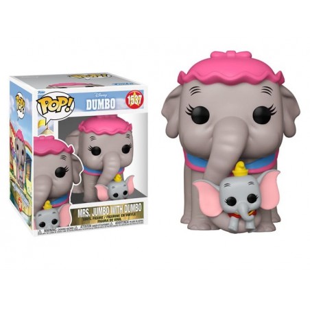 FUNKO POP! DISNEY DUMBO MRS. JUMBO WITH DUMBO BOBBLE HEAD FIGURE