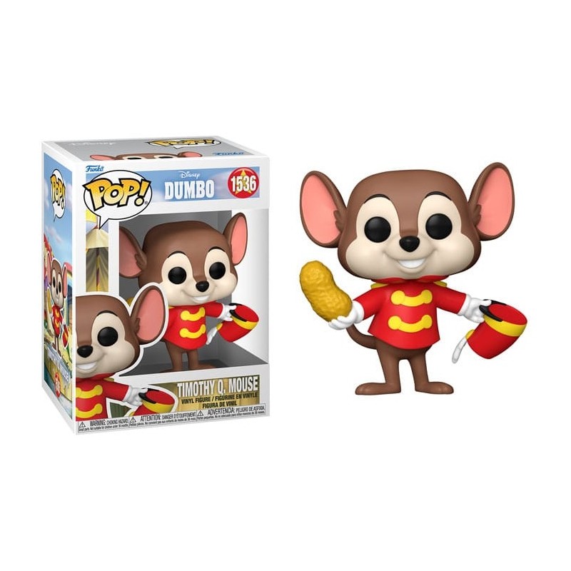 FUNKO POP! DISNEY DUMBO TIMOTHY Q. MOUSE BOBBLE HEAD FIGURE FUNKO