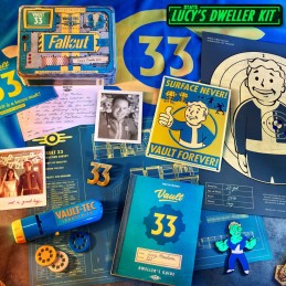 FALLOUT LUCY'S DWELLER KIT GIFT BOX DOCTOR COLLECTOR