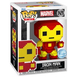 FUNKO FUNKO POP! 8-bit MARVEL IRON MAN BOBBLE HEAD KNOCKER FIGURE