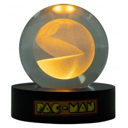 PAC-MAN CRYSTAL BALL LIGHT LAMPADA FIZZ CREATIONS