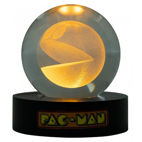 PAC-MAN CRYSTAL BALL LIGHT LAMPADA