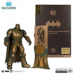 DC MULTIVERSE ARMORED BATMAN PATINA EDITION GOLD LABEL ACTION FIGURE MC FARLANE