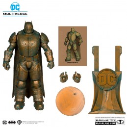 DC MULTIVERSE ARMORED BATMAN PATINA EDITION GOLD LABEL ACTION FIGURE MC FARLANE