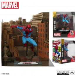 MC FARLANE MARVEL PVC STATUE GOLD LABEL SPIDER-MAN (THE AMAZING SPIDER-MAN 38) FIGURE