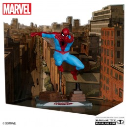 MARVEL PVC STATUE SPIDER-MAN (THE AMAZING SPIDER-MAN 38) GOLD LABEL STATUA FIGURE MC FARLANE