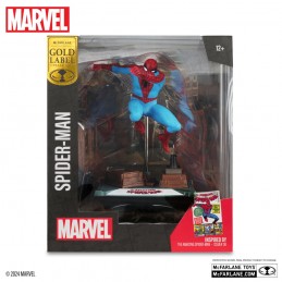 MC FARLANE MARVEL PVC STATUE GOLD LABEL SPIDER-MAN (THE AMAZING SPIDER-MAN 38) FIGURE