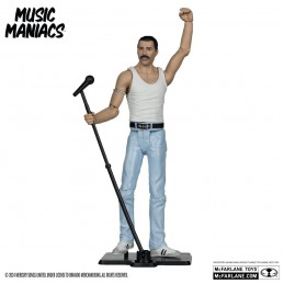 MC FARLANE QUEEN MUSIC MANIACS ROCK FREDDIE MERCURY 15CM ACTION FIGURE