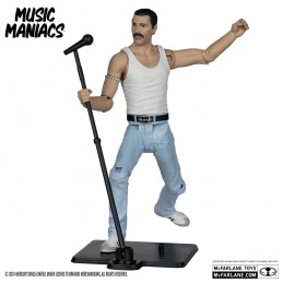 MC FARLANE QUEEN MUSIC MANIACS ROCK FREDDIE MERCURY 15CM ACTION FIGURE