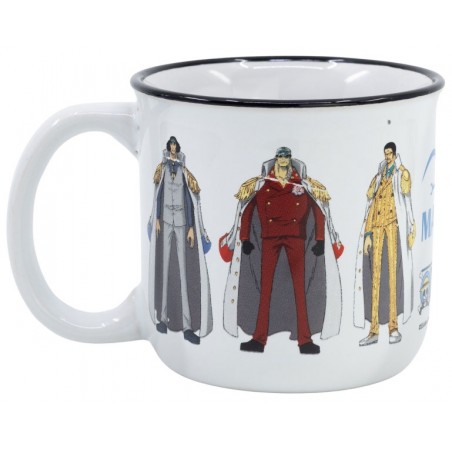 ONE PIECE MARINE ADMIRALS MUG 355ML