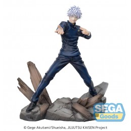 JUJUTSU KAISEN SATORU GOJO FIERCE BATTLE LUMINASTA STATUA FIGURE SEGA GOODS