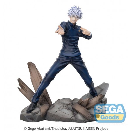 JUJUTSU KAISEN SATORU GOJO FIERCE BATTLE LUMINASTA STATUA FIGURE