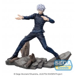 JUJUTSU KAISEN SATORU GOJO FIERCE BATTLE LUMINASTA STATUA FIGURE SEGA GOODS