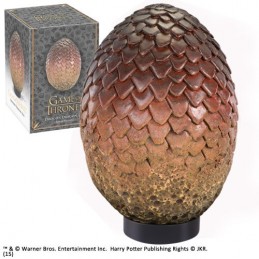 GAME OF THRONES - DROGON DRAGON EGG 20 CM REPLICA NOBLE COLLECTIONS