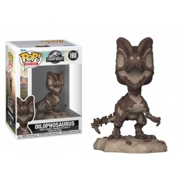 JURASSIC PARK FOSSIL FUNKO POP! DILOPHOSAURUS BOBBLE HEAD FUNKO