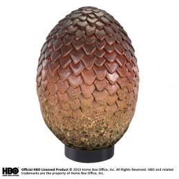 NOBLE COLLECTIONS GAME OF THRONES - DROGON DRAGON EGG 20 CM REPLICA