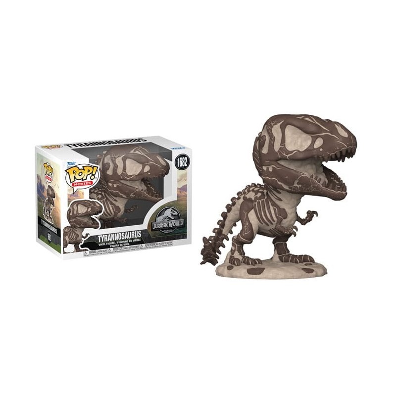 FUNKO JURASSIC PARK FOSSIL FUNKO POP! TYRANNOSAURUS BOBBLE HEAD FIGURE