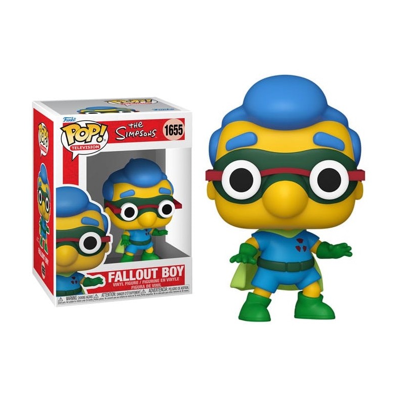 FUNKO FUNKO POP! TELEVISION THE SIMPSONS MILHOUSE AS FALLOUT BOY BOBBLE HEAD