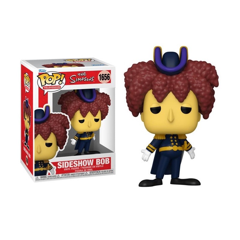 FUNKO POP! THE SIMPSONS TELESPALLA BOB BOBBLE HEAD FIGURE FUNKO