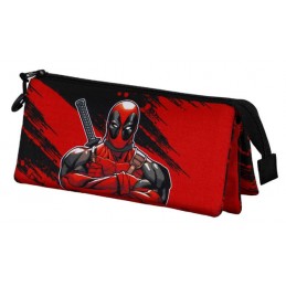 KARACTERMANIA MARVEL DEADPOOL TRIPLE PENCIL CASE