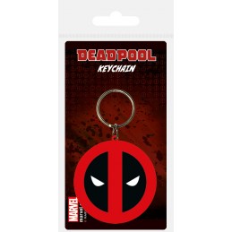 DEADPOOL LOGO PORTACHIAVI IN GOMMA PYRAMID INTERNATIONAL