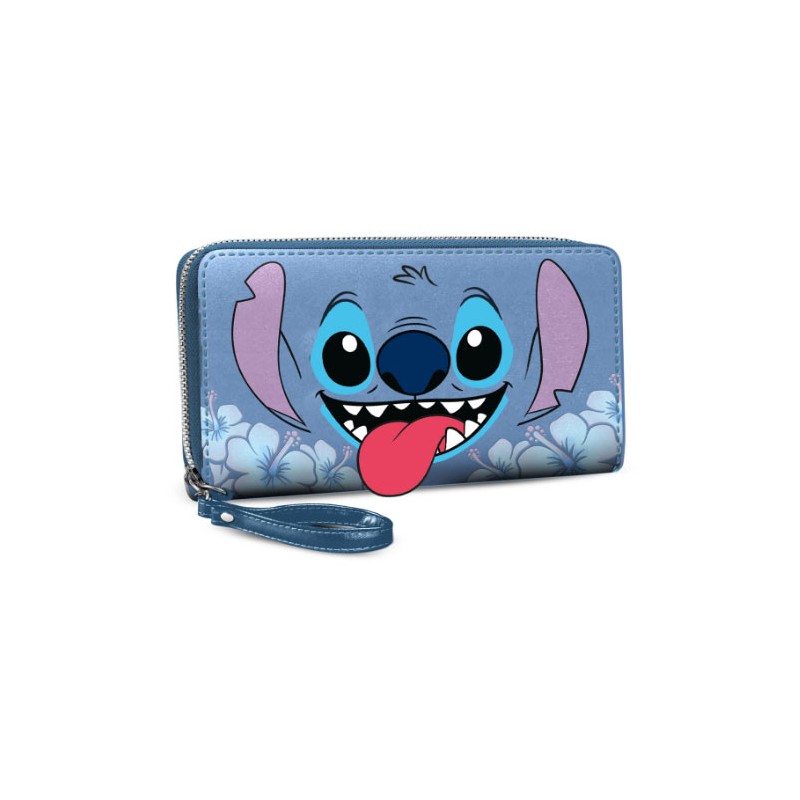 LILO AND STITCH TONGUE PORTAFOGLIO ZIP DONNA KARACTERMANIA