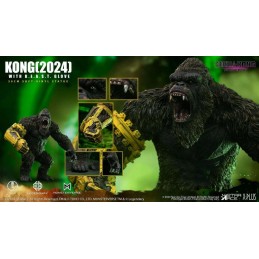 STAR ACE GODZILLA X KONG THE NEW EMPIRE KONG WITH B.E.A.S.T. GLOVE SOFT VINYL 30CM FIGURE