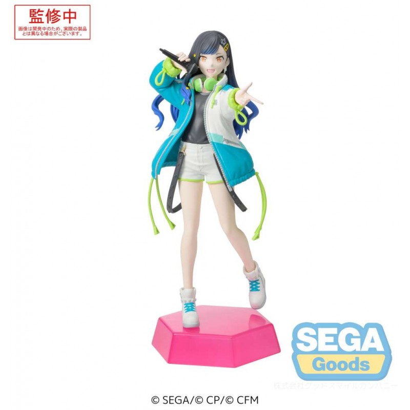 SEGA GOODS HATSUNE MIKU SHIRAISHI AN DESKTOP X DECORATE FIGURE STATUE