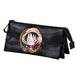 ONE PIECE LUFFY ROPES ASTUCCIO TRIPLO KARACTERMANIA