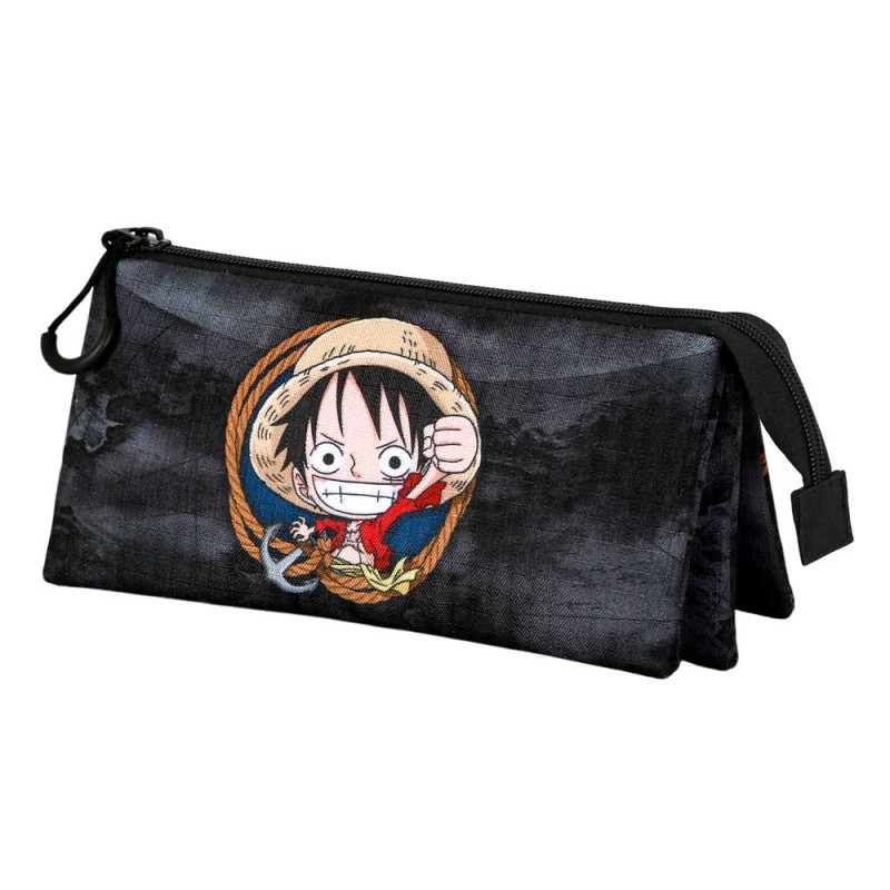 KARACTERMANIA ONE PIECE LUFFY ROPES TRIPLE PENCIL CASE