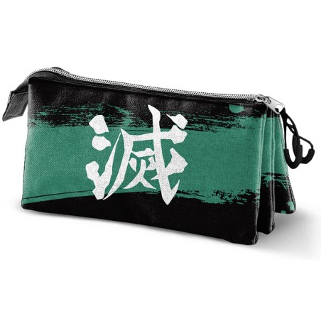 DEMON SLAYER SUTORIKU TRIPLE PENCIL CASE