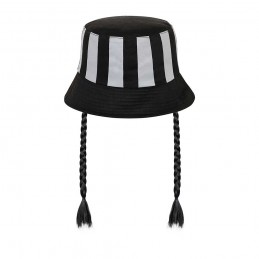 WEDNESDAY NEVERMORE MERCOLEDI ADDAMS CAPPELLO BIMBO CON TRECCINE KARACTERMANIA