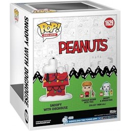 FUNKO FUNKO POP! DELUXE PEANUTS HOLIDAY SNOOPY WITH DOGHOUSE BOBBLE HEAD FIGURE