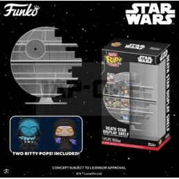 FUNKO BITTY POP! STAR WARS DEATH STAR DISPLAY CON 2 MINI FIGURE FUNKO