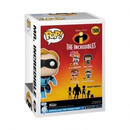 FUNKO FUNKO POP! THE INCREDIBLES 20TH ANN. MR. INCREDIBLE BOBBLE HEAD FIGURE