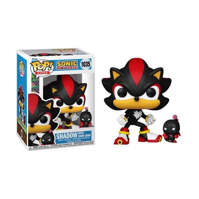 FUNKO FUNKO POP! GAMES SONIC THE HEDGEHOG SHADOW WITH DARK CHAO BOBBLE HEAD