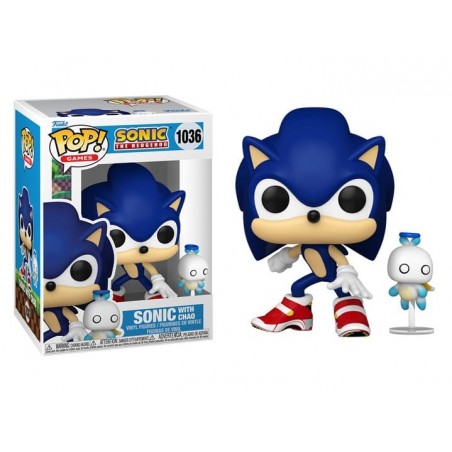 FUNKO POP! GAMES SONIC THE HEDGEHOG SONIC WITH CHAO BOBBLE HEAD