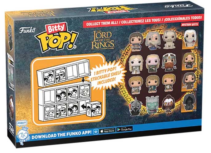 BUY FUNKO BITTY POP! THE LORD OF THE RINGS PACK FRODO VINYL MINI