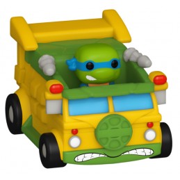 FUNKO BITTY POP! RIDES TEENAGE MUTANT NINJA TURTLES LEONARDO E TURTLE VAN VINYL MINI FIGURE FUNKO