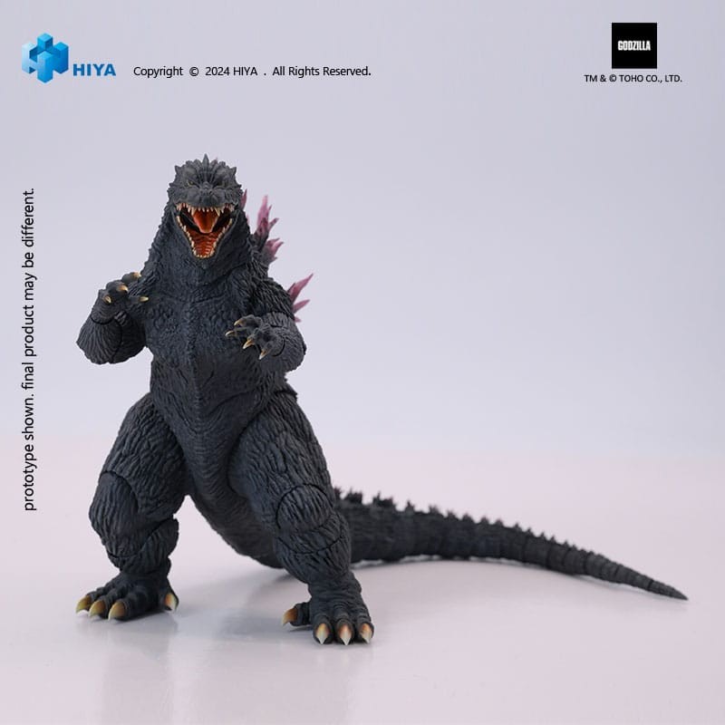 GODZILLA 2000 MILLENNIUM EXQUISITE BASIC GODZILLA ACTION FIGURE HIYA TOYS