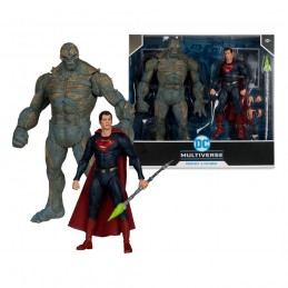 MC FARLANE DC MULTIVERSE BATMAN V SUPERMAN DOOMSDAY & SUPERMAN 2-PACK ACTION FIGURE