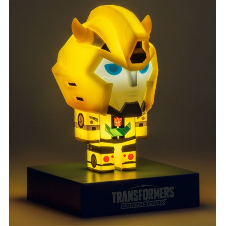 TRANSFORMERS EARTHSPARK BUMBLEBEE 3D ICONS LIGHT LAMPADA FIGURE