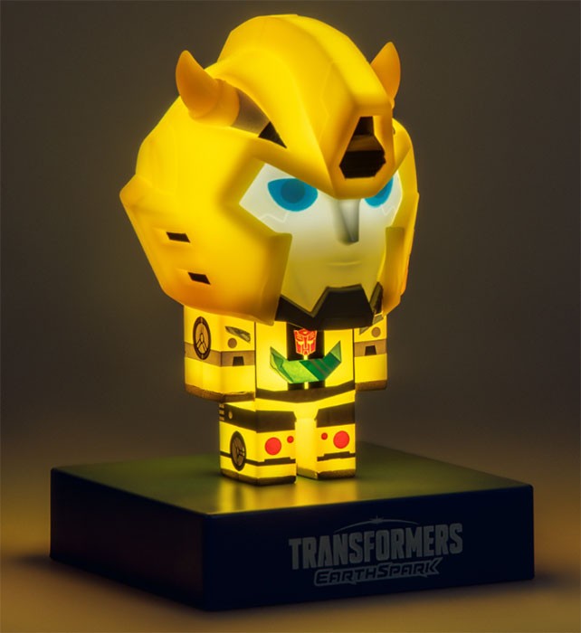 BUY TRANSFORMERS EARTHSPARK BUMBLEBEE 3D ICONS LIGHT FIGURE - Main Image