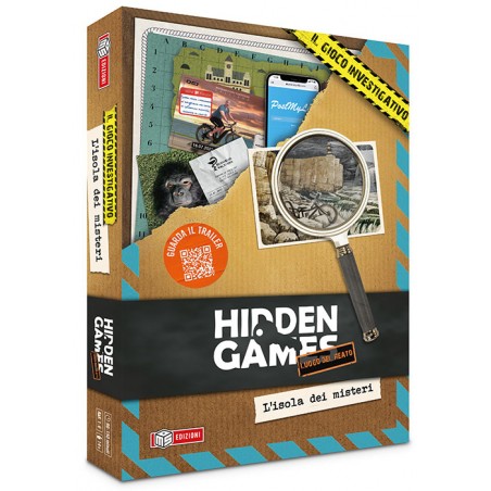 HIDDEN GAMES L'ISOLA DEI MISTERI - ITALIAN BOARDGAME