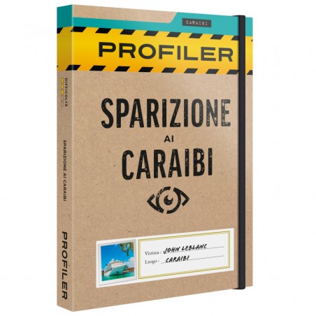 PROFILER SPARIZIONE AI CARAIBI - GIOCO DA TAVOLO ITALIANO